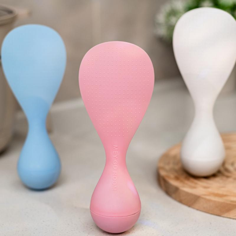 Kitchen Gadgets On Sale - بهلوان ملعقة الأرز مجداف الوقوف غير