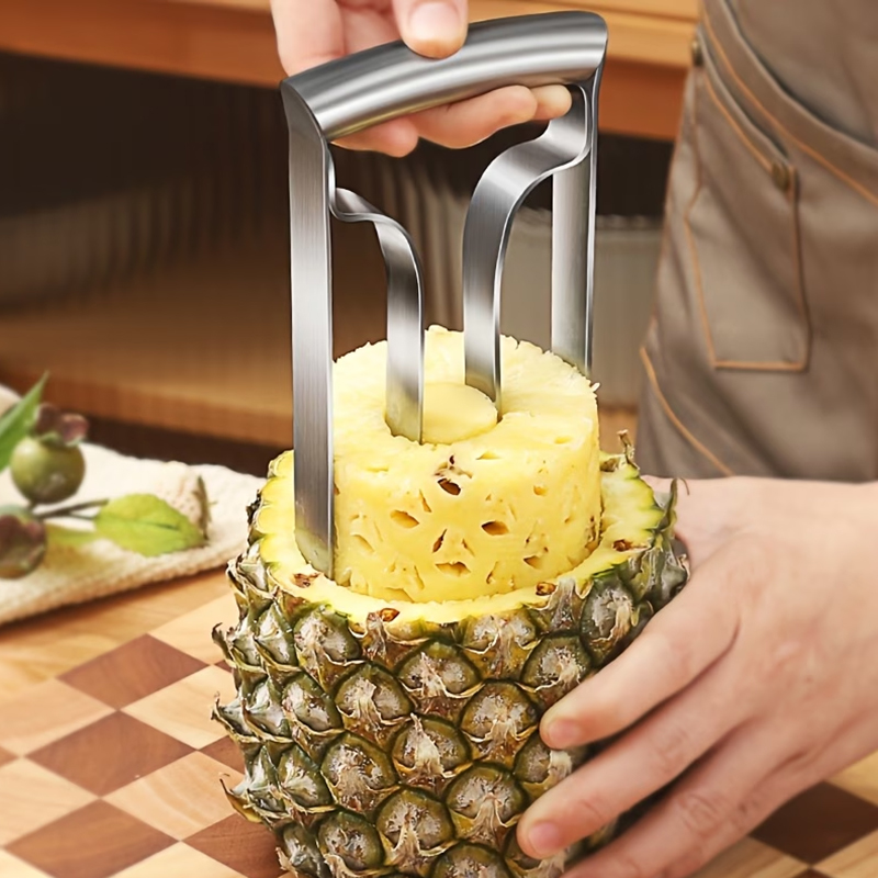 Kitchen Gadgets Tools - مقشرة الأناناس، أداة تقطيع وتقشير الأناناس