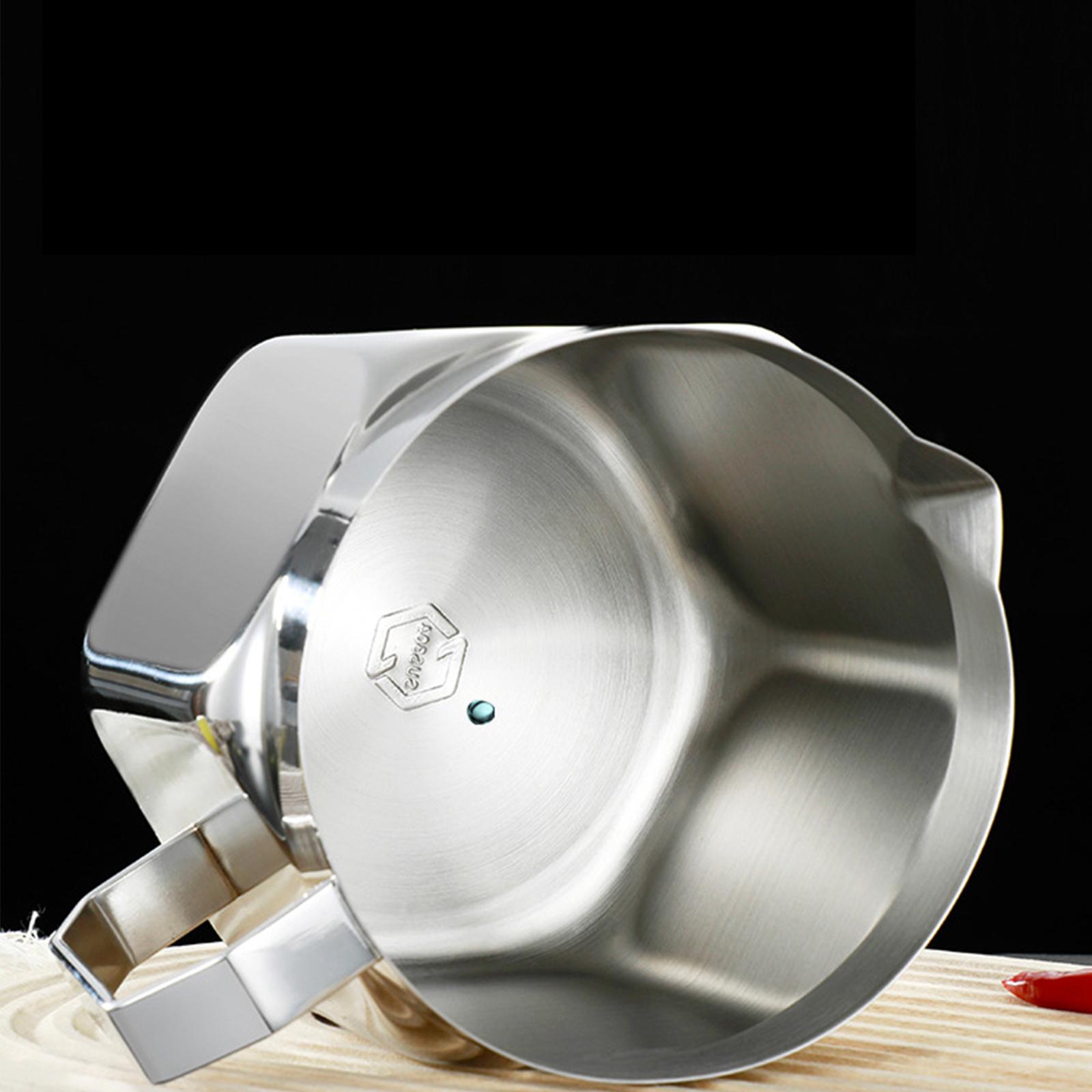 Kitchen Gadgets Store - وعاء تخزين زيت الطهي مع فاصل