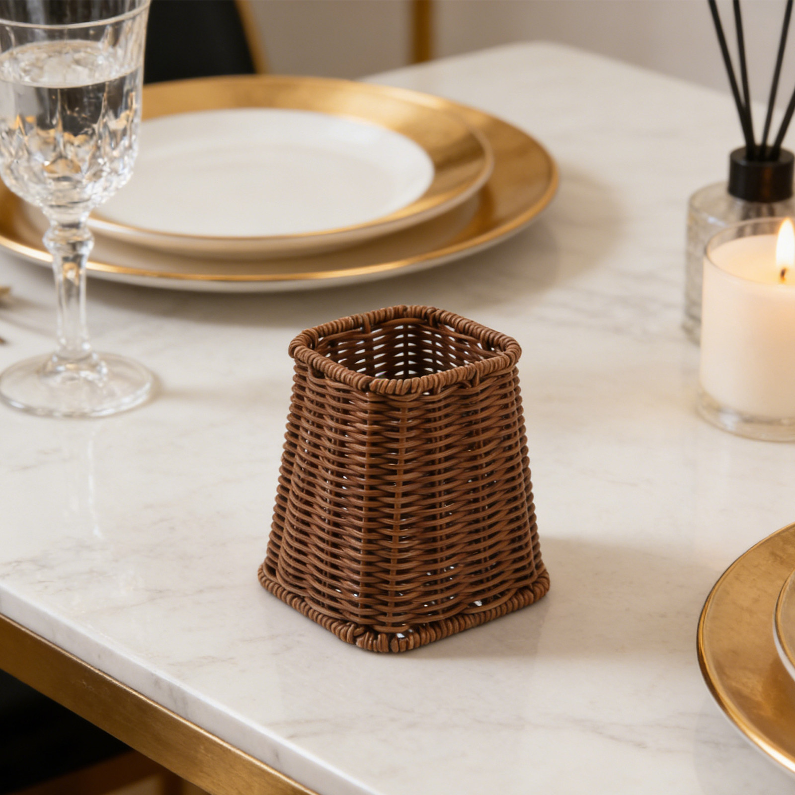 Kitchen Utensil Holder - حامل أدوات مائدة عتيق الطراز، مصنوع