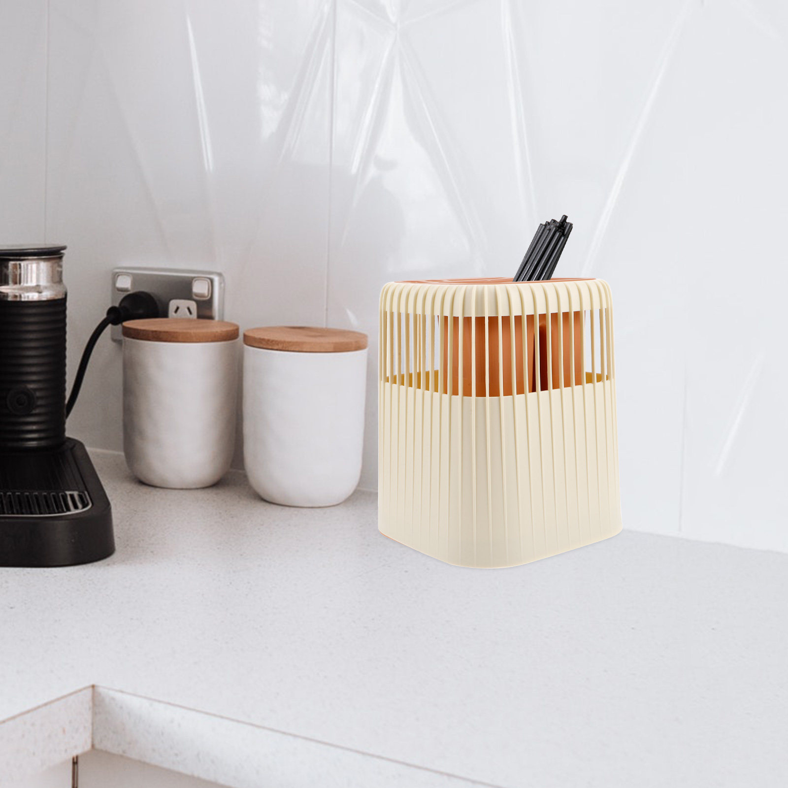 Kitchen Utensil Holder - رف تجفيف أدوات المطبخ، حامل أدوات