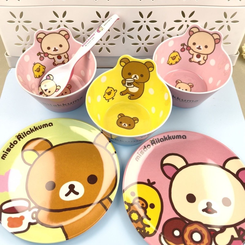 Kitchen Gadgets Set - طقم أطباق مطبوع عليه شخصية ريلاكوما