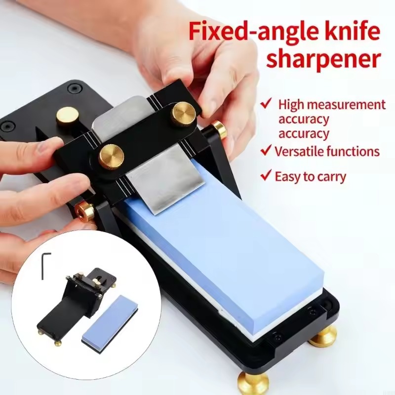 مجموعة أحجار شحذ من الألومنيوم - مراجعة Knife Sharpener وسعره