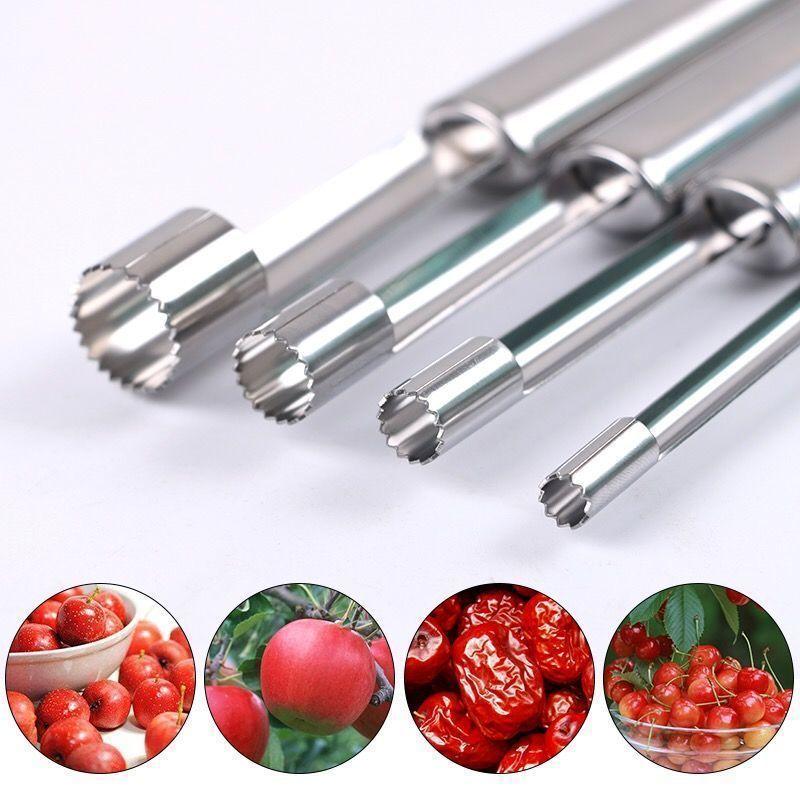 4 قطع أداة إزالة نواة الفاكهة  - مراجعة Kitchen Gadgets Tools وسعره