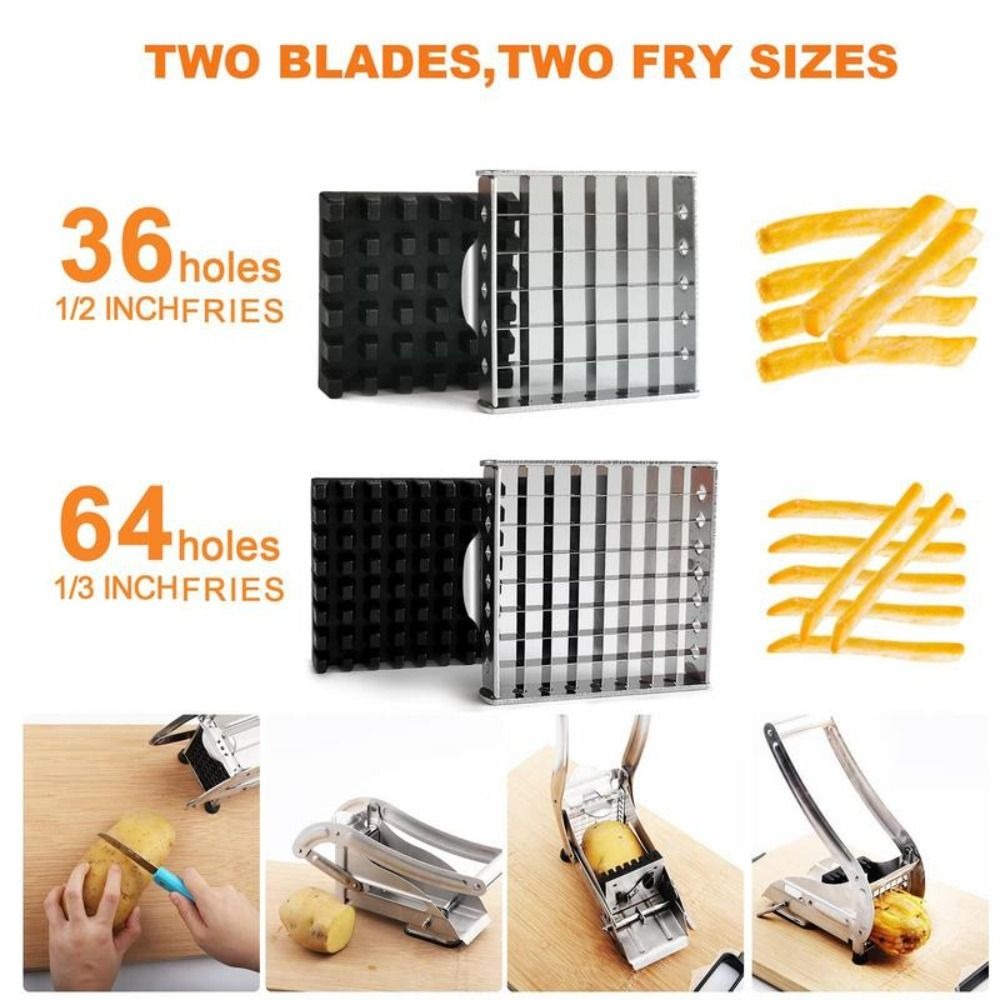 قطاعة بطاطس مقلية يدوية من الف - مراجعة Kitchen Gadgets Machine وسعره