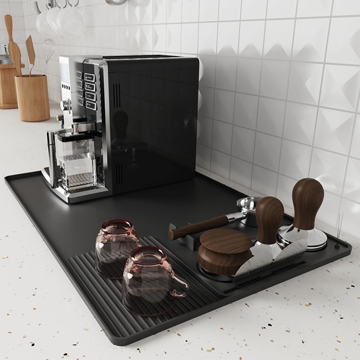 حصيرة قهوة من السيليكون 3 في 1 - مراجعة Kitchen Gadgets On Sale وسعره