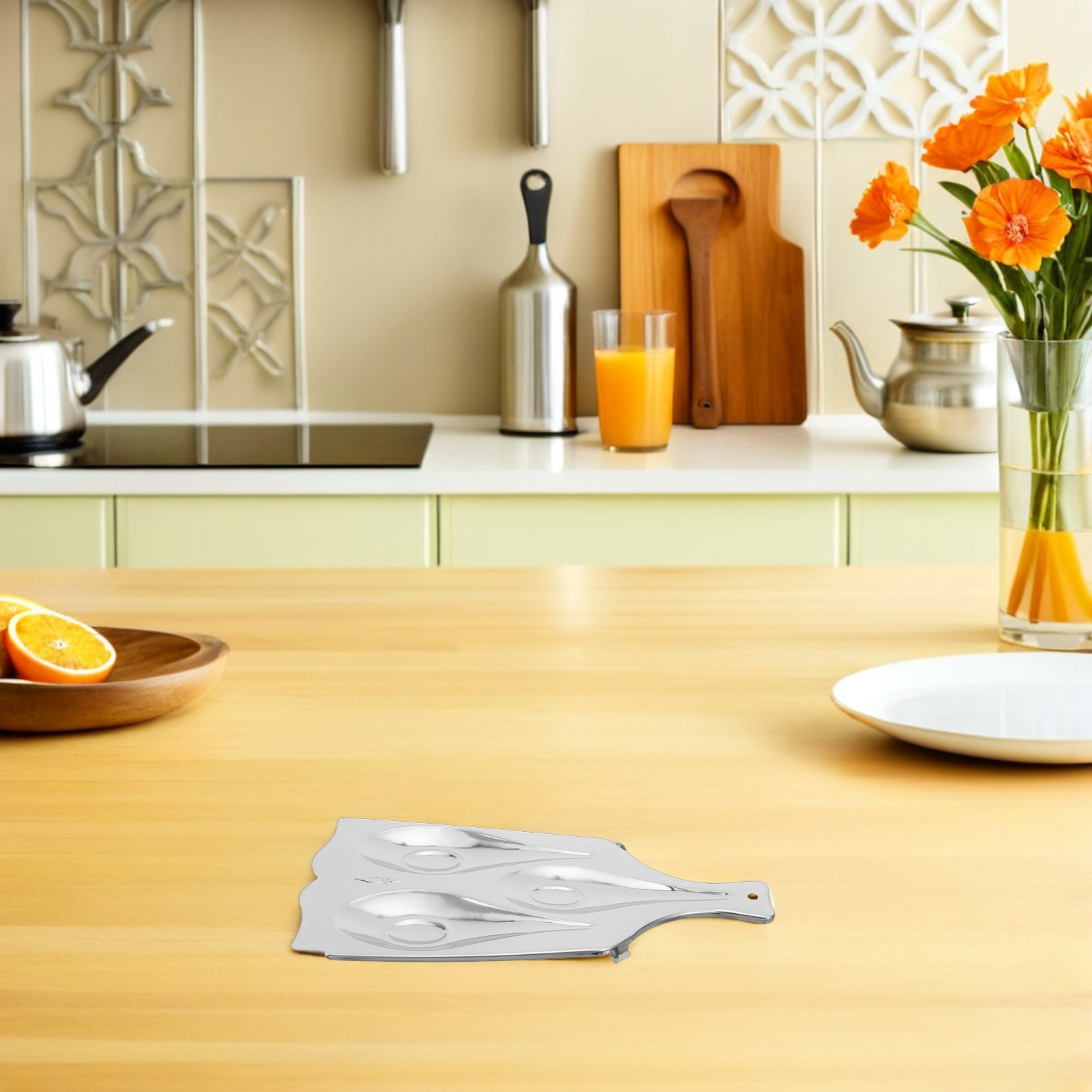 حامل ملاعق من الفولاذ المقاوم  - مراجعة Kitchen Utensil Holder وسعره