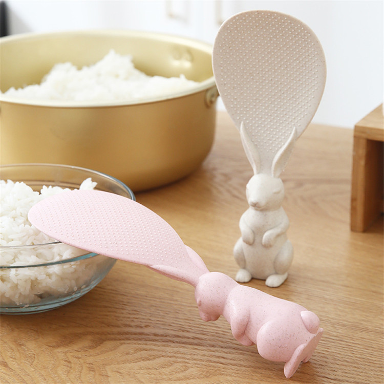 ملعقة أرز على شكل أرنب من القش - مراجعة Kitchen Gadgets On Sale وسعره