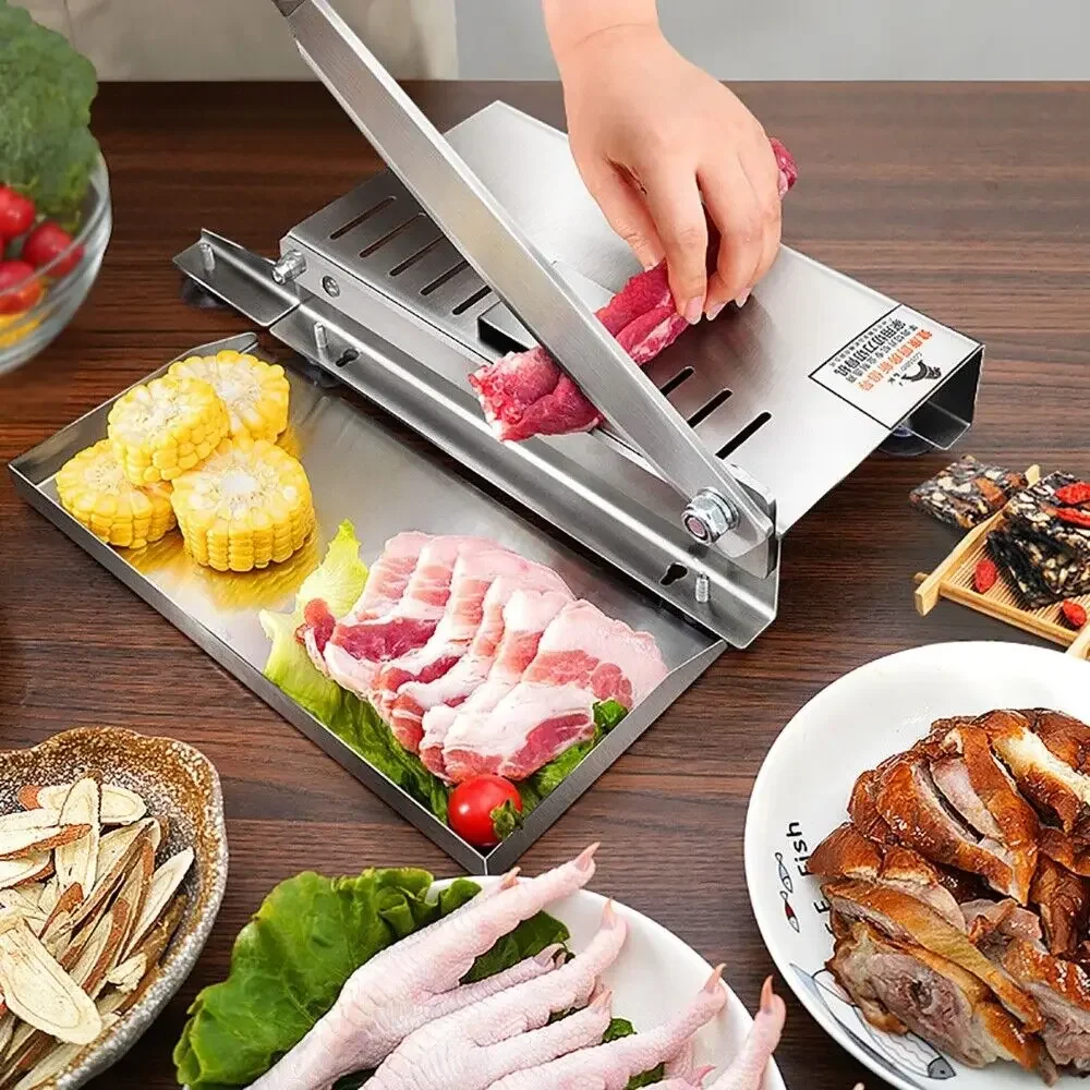 آلة تقطيع لحم الضأن اليدوية ،  - مراجعة Kitchen Gadgets Machine وسعره