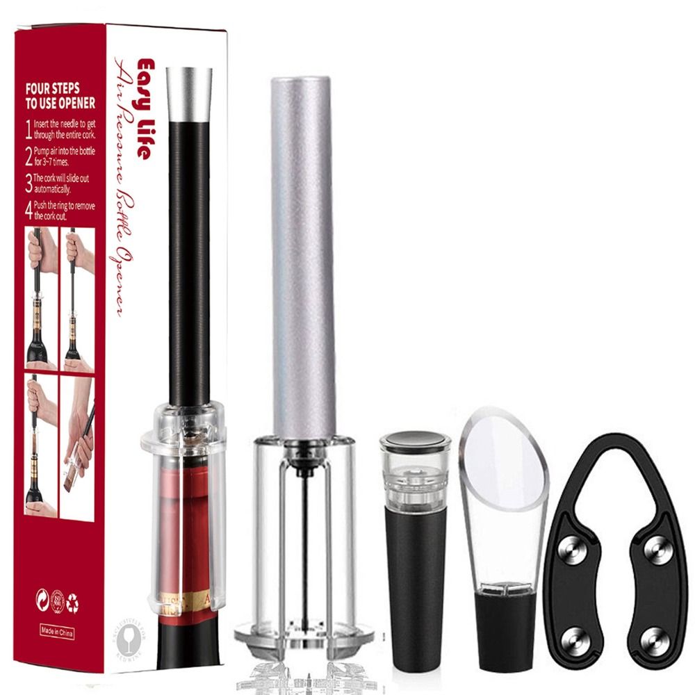 مجموعة أدوات فتح زجاجات النبيذ - مراجعة Kitchen Gadgets Set وسعره