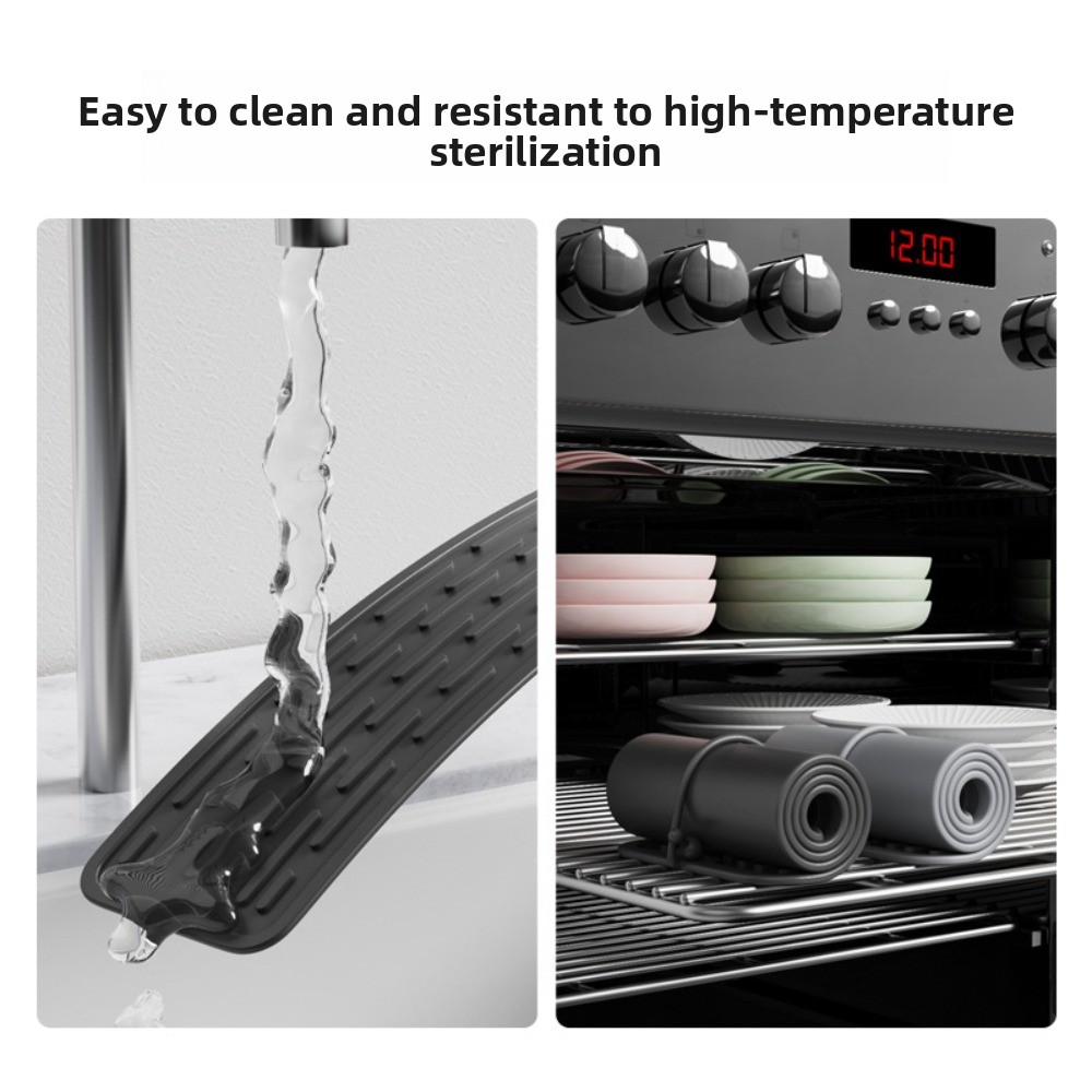 عدم الانزلاق سيليكون تجفيف حصي - مراجعة Kitchen Gadgets On Sale وسعره